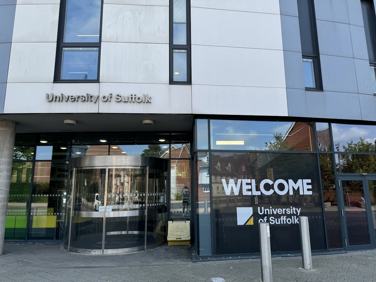 University of Suffolk entrance